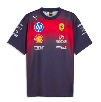 2026 Ferrari red F1 shirt S-5XL2